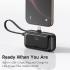 Mcdodo MC-7760 MDD Free kit Series Power Bank with USB-C Plug Digital Display 5000mAh 20W Portable Phone Charger - Black